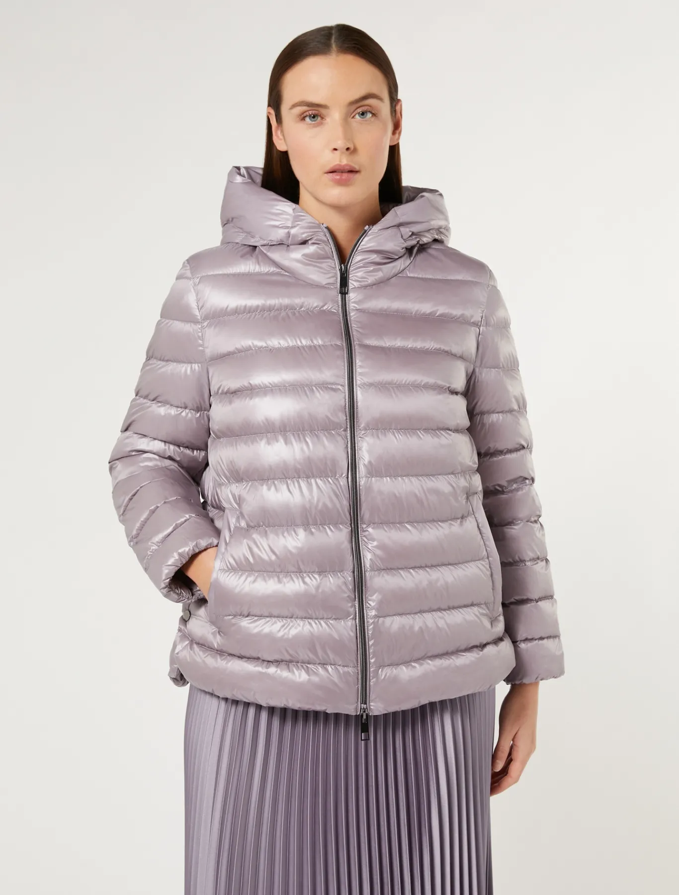 Marina Rinaldi Anorak de tejido impermeable