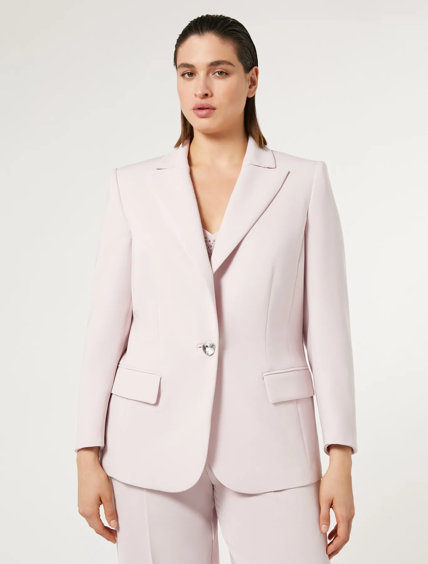 Marina Rinaldi Blazer de cady triacetato