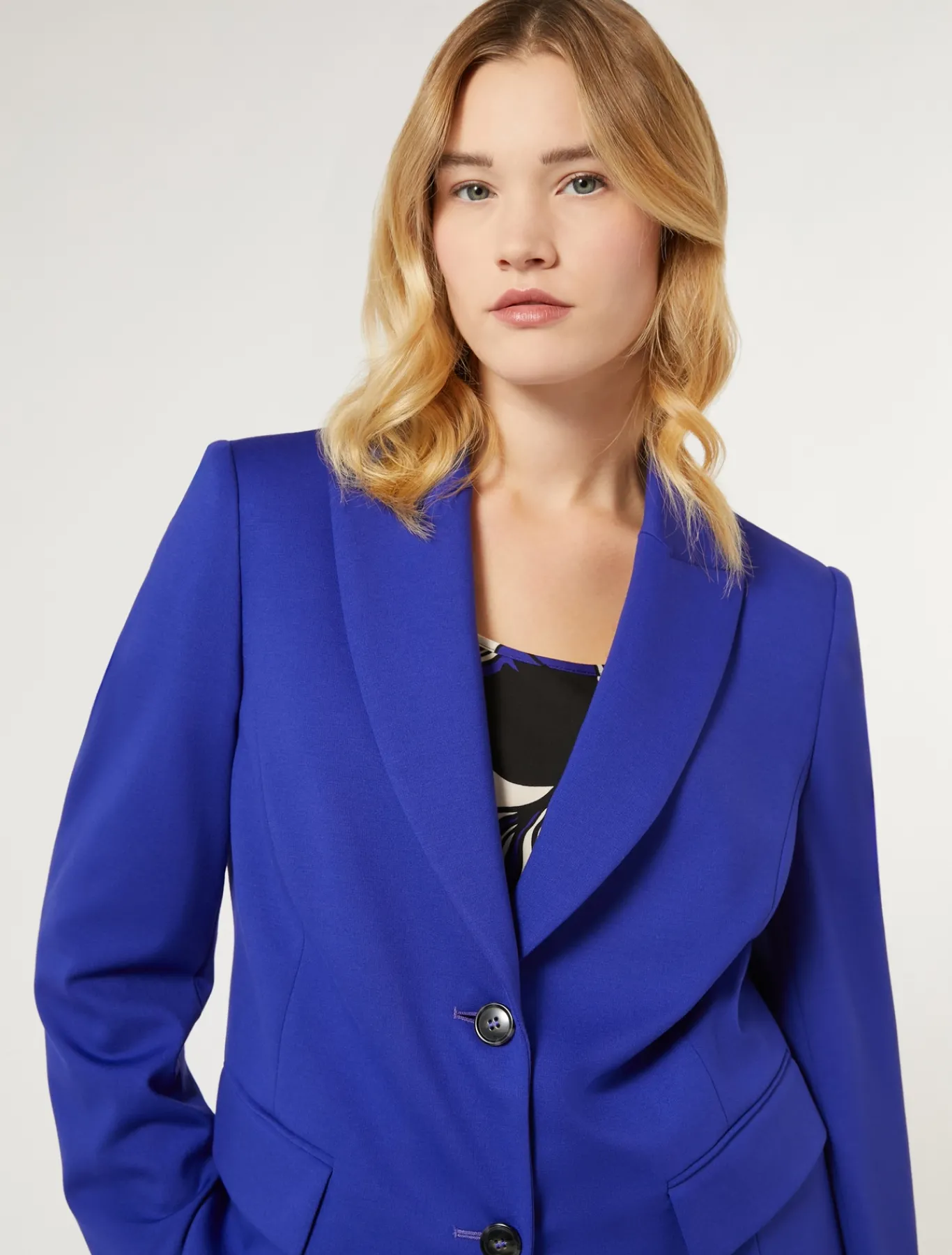 Marina Rinaldi Blazer de punto milano