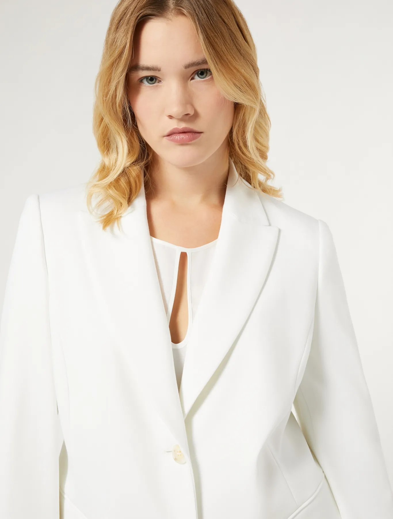 Marina Rinaldi Blazer de punto milano