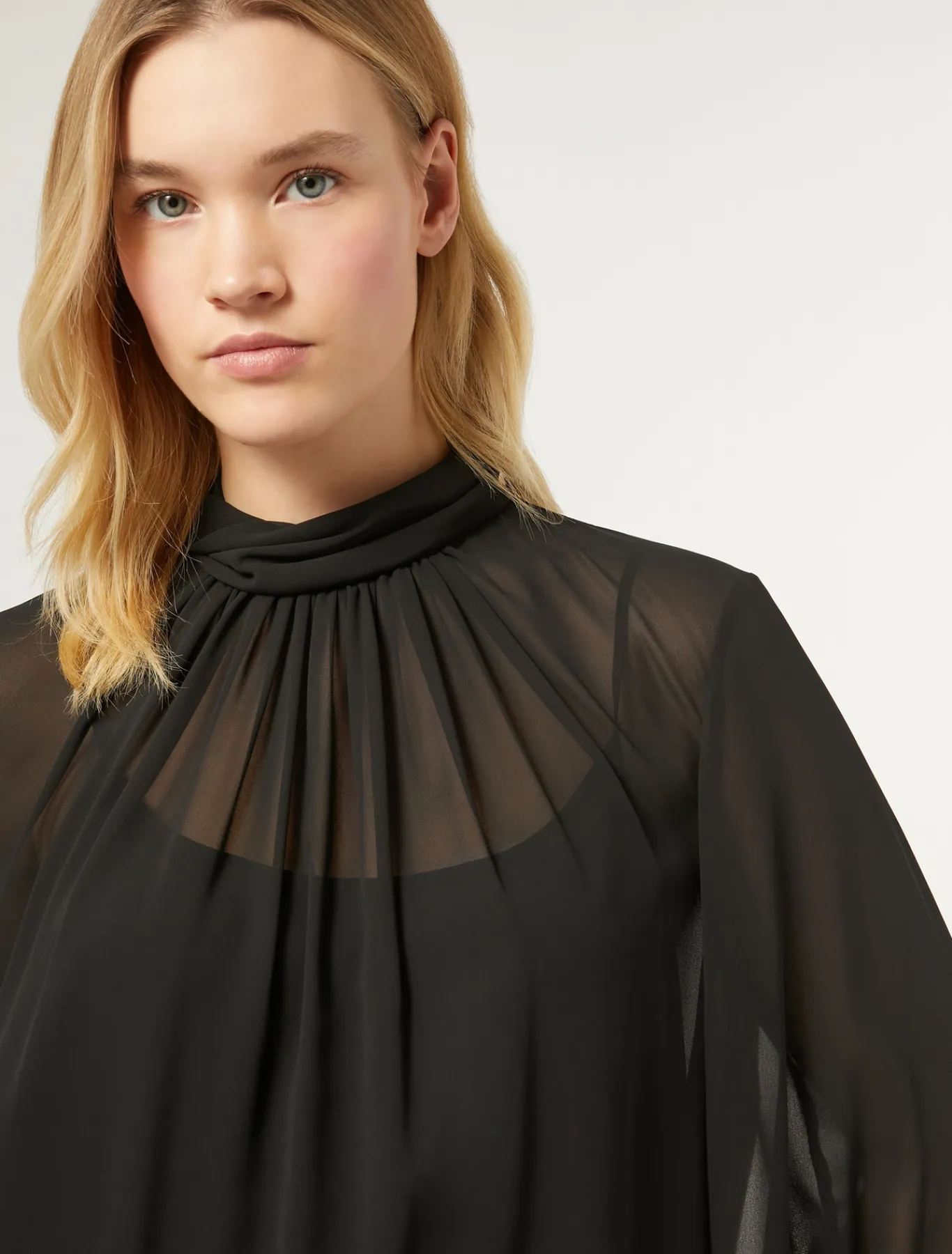 Marina Rinaldi Camisola de georgette