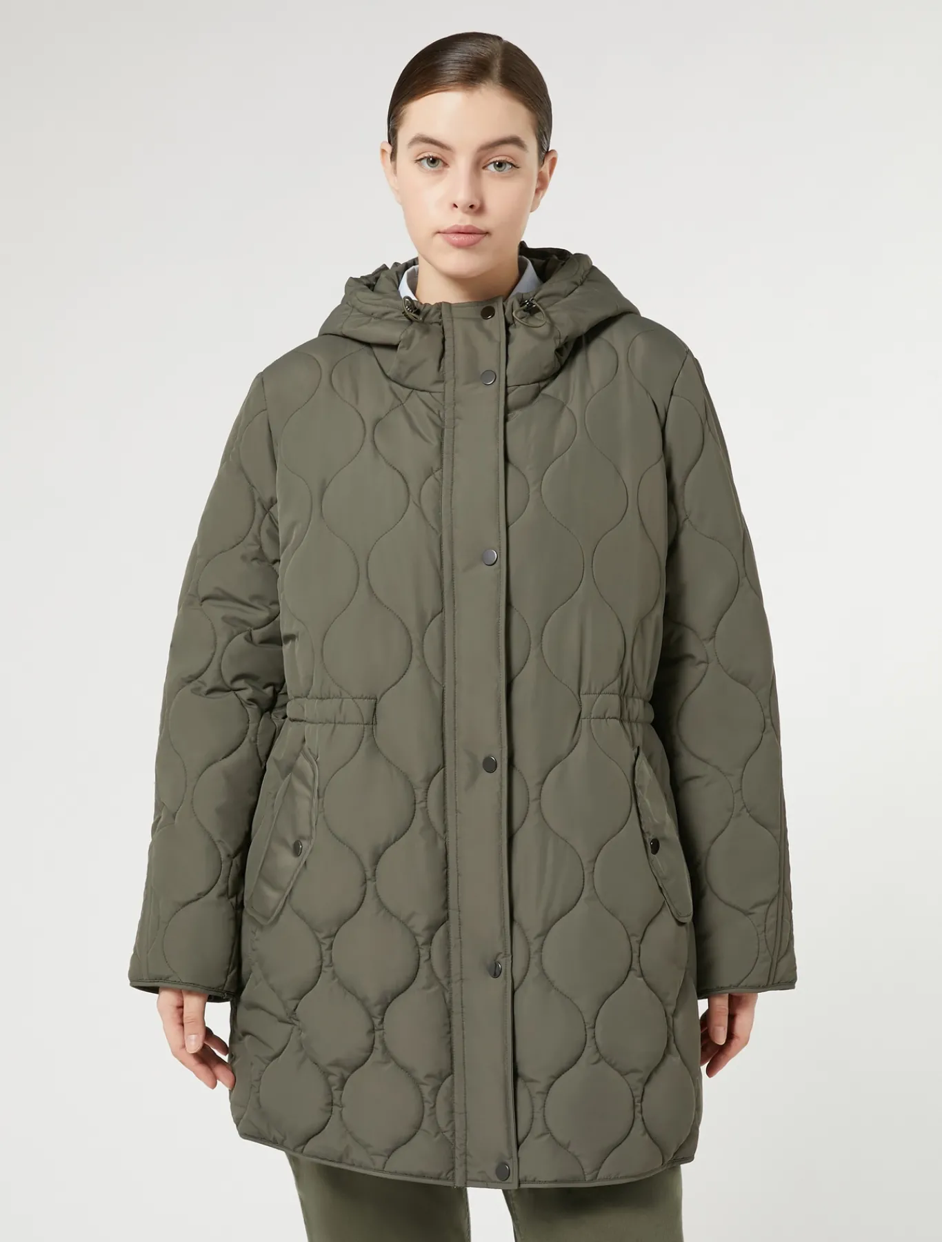 Marina Rinaldi Chaqueta de tejido impermeable