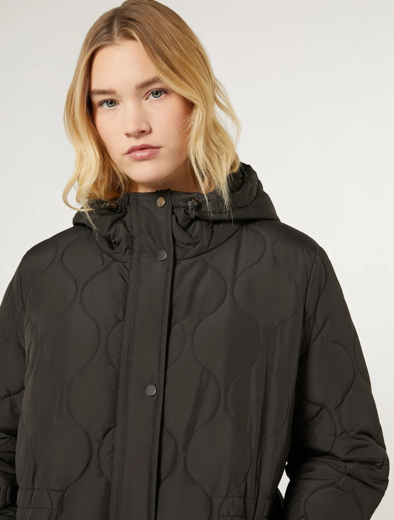 Marina Rinaldi Chaqueta de tejido impermeable