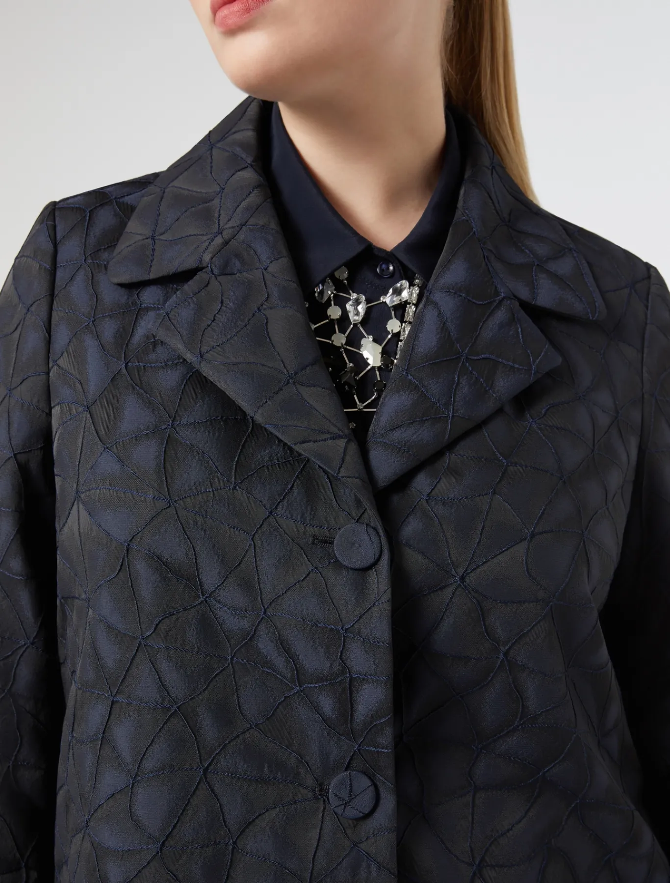 Marina Rinaldi Chaqueta jacquard