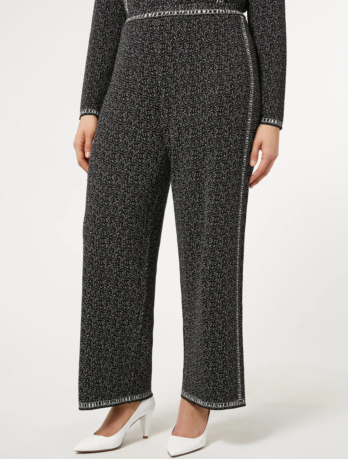 Marina Rinaldi Pantalón en jacquard de viscosa